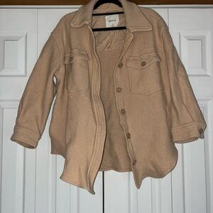 Aritzia Wilfred Ganna Shacket